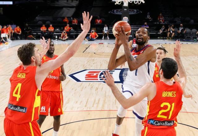 开云体育网址-热身赛结束！距离摘下金牌美国队还差六场比赛